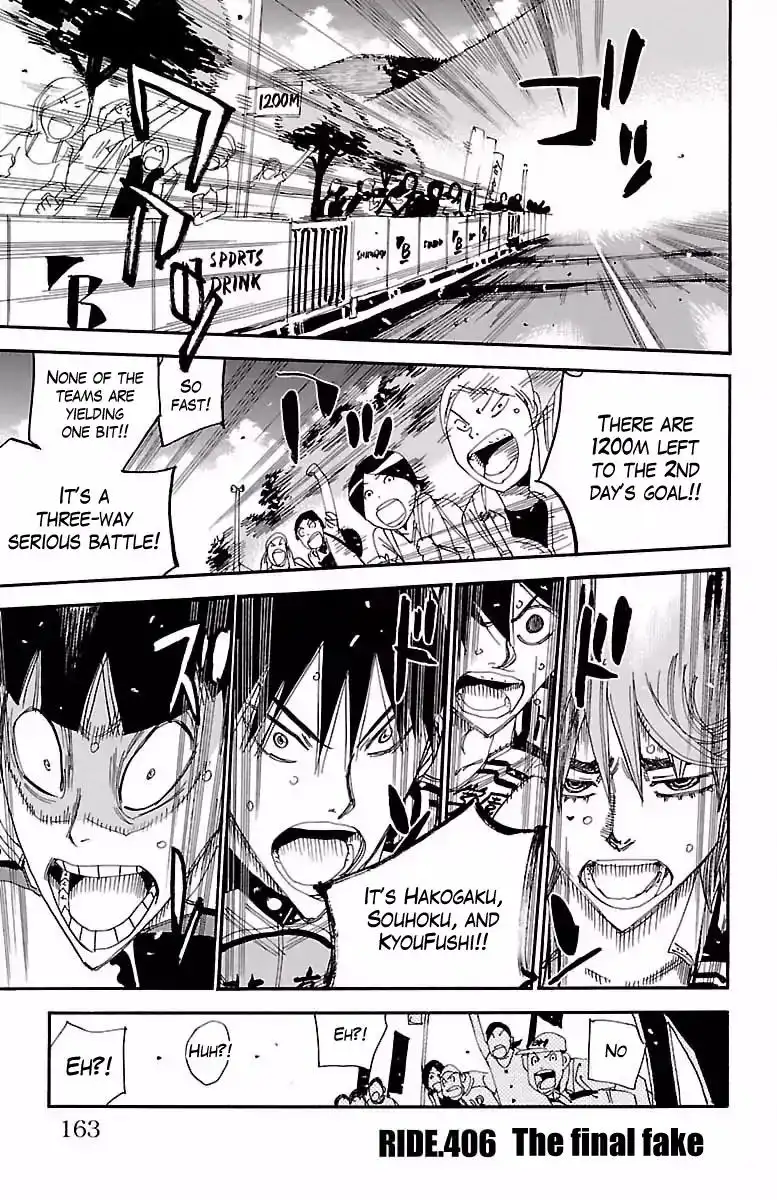 Yowamushi Pedal Chapter 406 1